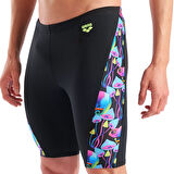 Multi Chameleons Swim Jammer Erkek Siyah Yüzücü Mayosu 010210550