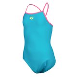 Swimsuit Light Drop Solid Çocuk Mavi Yüzücü Mayo 005919899