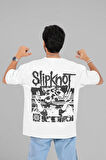 Slipknot Baskılı Unisex Oversize Tişört