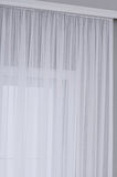 Gauze Fabric Design FOLDED KETEN PLUS BEYAZ YÜKSEK KALİTELİ EKSTRAFORLU TÜL PERDE 100 x 250