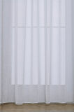 Gauze Fabric Design Folded KETEN PLUS BEYAZ TÜL PERDE 175 x 270