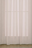 Gauze Fabric Design FOLDED KETEN PLUS BEJ YÜKSEK KALİTELİ EKSTRAFORLU TÜL PERDE 400 x 260