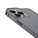 Baseus Armor Ultra İnce iPhone 13 Pro Kılıf Parmak İzi Bırakmaz Kamera Çıkıntılı Esnek İphone 13 Pro Kılıf