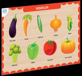 Nessiworld CAAHS-3205  AHŞAP SEBZELER BUL-TAK
