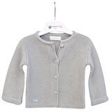 Nessiworld    AC24333 Basic Bebe Ceket Grey Melange