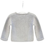 Nessiworld    AC24333 Basic Bebe Ceket Grey Melange