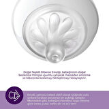 Nessiworld Avent Doğal Tepkili Natural Response 2'Li Biberon Emziği No:6 6+ Ay