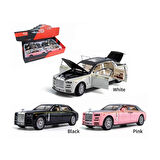 Nessiworld ZHD-B2407- Vardem  Çek Bırak Işıklı ve Sesli Model RR Metal Araba 1:24