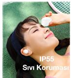 Baseus Bluetooth Vers.5.2 Dokunmatik Suya Dayanıklı Kablosuz Bluetooth Kulaklık Uygula Kontrollü Kulaklık