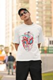Spider-man Miles Morales Baskılı Tişört, Erkek-Kadın Oversize Spiderman Yazılı T-shirt