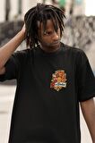 Hogwarts Gryffindor Sırt Baskılı Tişört, Erkek-Kadın Harry Potter Baskılı Tshirt
