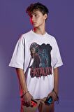 Unisex Sub-Zero Baskılı Tişört, Mortal Kombat Baskılı T-shirt