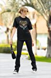 Lynyrd Skynyrd Sırt Baskılı T-shirt, Unisex Rock Metal Temalı Tişört