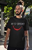 Joker Sözü Yazılı Tişört, Erkek-Kadın Film Temalı T-Shirt