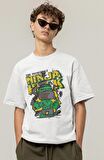 The Incredible Ninja Hulk Baskılı Tişört, Erkek-Kadın Marvel Film Temalı T-Shirt