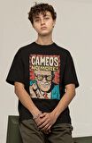 Stan Lee Cameos No More Baskılı Tişört, Erkek-Kadın Marvel Kurucusu Baskılı T-Shirt