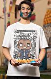 Hzılı Ve Öfkeli Dom Baskılı Tişört, Erkek-Kadın Dominic Toretto Baskılı T-Shirt