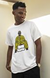 Kaligrafik Breaking Bad Walter White Baskılı Tişört, Erkek-Kadın Kaligrafik Baskılı T-Shirt