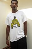 Kaligrafik Breaking Bad Walter White Baskılı Tişört, Erkek-Kadın Kaligrafik Baskılı T-Shirt