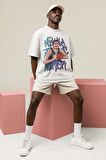 Unisex Nikola Jokic Baskılı T-shirt, Erkek-Kadın Basketbol Temalı Tişört