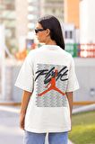 Michael Jordan 23 Yazılı Sırt Baskılı T-shirt, Unisex Basketbol Temalı Tişört