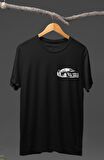 Unisex Audi R8 Sırt Baskılı T-shirt, Racing Araba Yarış Temalı Baskılı Tişört