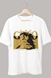 Oversize JJK Suguru Geto Baskılı T-shirt, Unisex Anime Baskılı Tişört