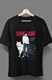 Oversize Jujutsu Kaisen Megumi Fushiguro Shikagami Baskılı T-shirt, Unisex Anime Baskılı Tişört