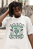 Proud Slyther Baskılı Tişört, Erkek-Kadın HP Baskılı Tshirt