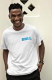 Oversize Rapper Big- L Sırt Baskılı T-shirt, Unisex Rap Music Baskılı Tişört