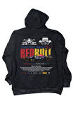 Unisex Oracle Redbull Racing Team Sırt Baskılı Kapüşonlu Yıkamalı Sweatshirt, Oversize F1 Hoodie