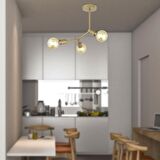 Akrobat 3 Lü Modern Genç Odası Mutfak Salon Avize 
