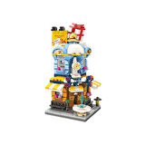 Nessiworld KP0105 Keeppley City Corner Department Store Blok Seti 389 Parça