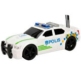 Nessiworld 1:20 Maxx Wheels Sesli ve Işıklı Polis Arabası 19 cm