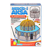 Nessiworld 8209 Mescid-i Ahka 3D Ahşap Puzzle ve Boyama -Totteriq