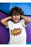 Bam Avengers Baskılı Unisex Film Çocuk Tişört (1-12 YAŞ)