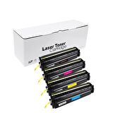 Hp 202A - CF500A CMYK Muadil Toner Seti - M254dw- M254nw- M280nw
