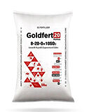 Goldfert 20 Humus 8-20-0+(10SO3) 50Kg Leonardit Kaynaklı Organomineral Gübre