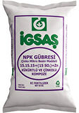 İgsaş 15.15.15+(15 SO3)+Zn Kukurtlu Ve Çinkolu Süper Kompoze Taban Gübre 50kg