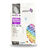 Unibba Unisol Foliar Npk Yaprak Gübresi 9-5-40+Te 1 Kg