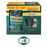 Jacobs Monarch Gold 200 gr İkonik Jacobs Fincanlı Set x 6 Adet