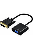 Dvi Vga Dvi To Vga Aktif Dönüştürücü Kablo (dvı-d Erkek - Vga)