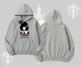 Kapşonlu Sweatshirt Tsundere Anime Japanese Style Baskılı