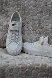 Vicco 346.F24Y.141-11 Lee Beyaz Keten Sneaker Unisex Çocuk Ayakkabı