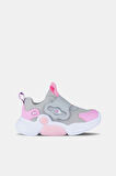 Kız Çocuk Işıklı Spor Ayakkabı - Gri - Pembe | 25
