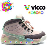 Vicco Ellen Phylon Kauçuk Taban Ortopedik Işıklı Çocuk Bot