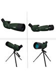 Monozone  Svbony HD Teleskop Monoküler Su Geçirmez Dürbün Kuş Gözlemciliği Avcılık Kamp Seyahat Spyglass SV28 75X Zoom