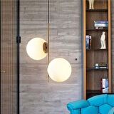 Malibu 2 Li Eskitme Modern Genç Odası Mutfak Salon Avize 