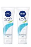 Nivea Soft Nemlendirici Bakım Kremi 75 ml X2