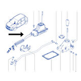 Vites Kumanda Kolu Telli Komple Renault Symboll Joy Dacia Sandero 2 349016560R MAİS